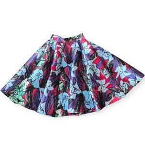 GRACIA Unique Avantgarde Floral Skirt - Size Small
